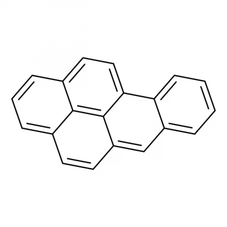 Chemical structure of Benzo[a] pyrene | 50-32-8