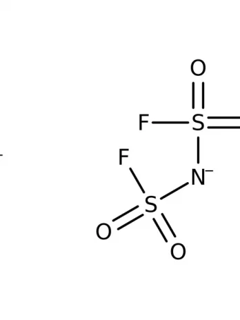 Chemical structure of Lithium Bis (Fluorosulfonyl) Imide | 171611-11-3