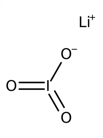Chemical structure of Iodic acid | 7782-68-5
