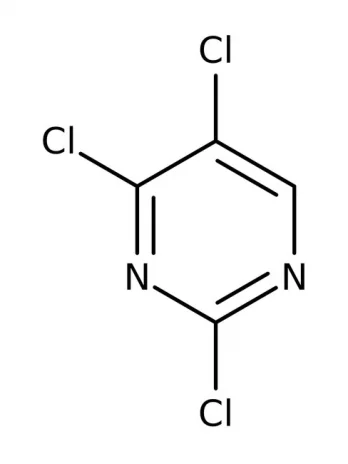 available for purchase from Sarchem laboratories. please contact us for pricing and lead-time Chemical structure of 2,4,5-Trichloropyrimiidine | 5750-76-5