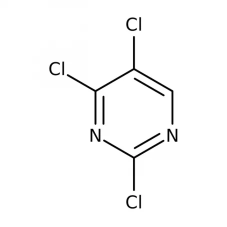 available for purchase from Sarchem laboratories. please contact us for pricing and lead-time Chemical structure of 2,4,5-Trichloropyrimiidine | 5750-76-5