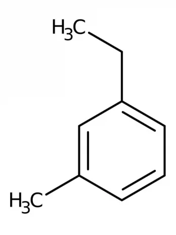 Chemical structure of 3-Ethyltoluene | 620-14-4