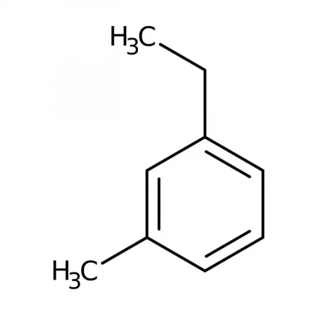 Chemical structure of 3-Ethyltoluene | 620-14-4