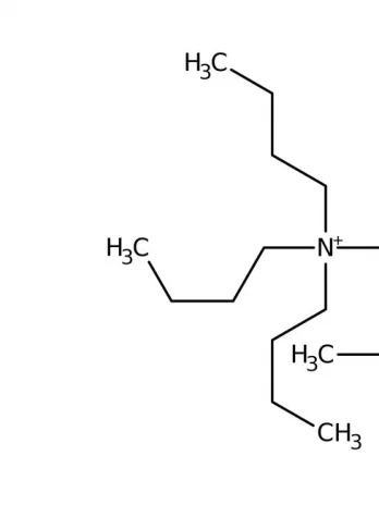 Chemical structure of Tetrabutylammonium fluoride | 429-41-4