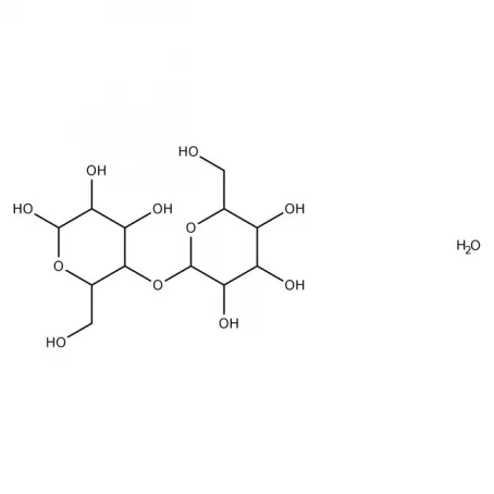 Chemical structure of Monohydrate Lactose | 10039-26-6