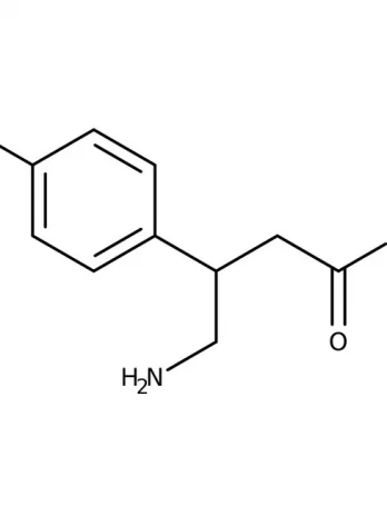 Chemical structure of 4-Amino-3-(4-chlorophenyl butanoic acid) | 1134-47-0