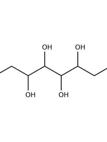 Chemical structure of D-Mannitol | 69-65-8