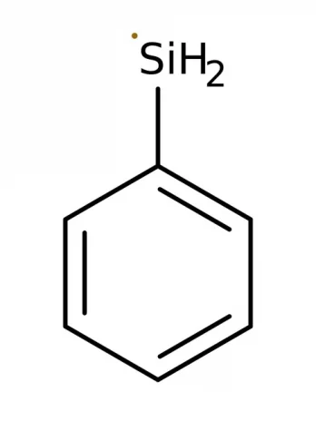 Chemical structure of Phenylsilane | 694-53-1