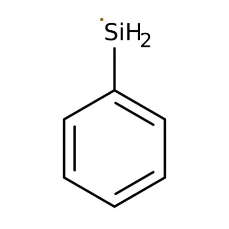 Chemical structure of Phenylsilane | 694-53-1