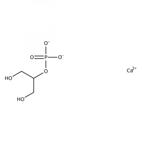 Chemical structure of Calcium Glycerophosphate | 27214-00-2