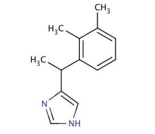 Chemical structure of Dexmedetomidine | 113775-47-6