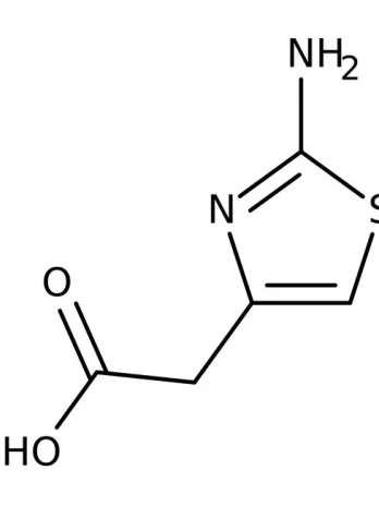 Chemical structure of ATA (2-Amino-4-thiazolyl)acetic acid) | 29676-71-9