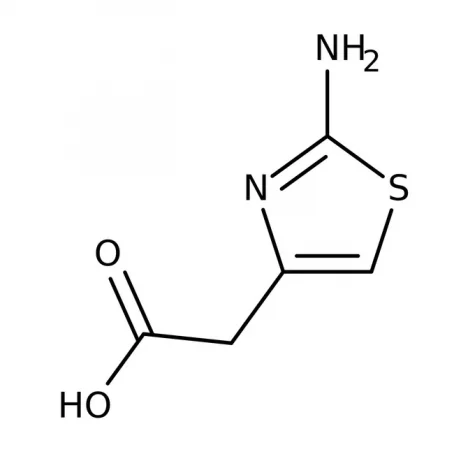 Chemical structure of ATA (2-Amino-4-thiazolyl)acetic acid) | 29676-71-9