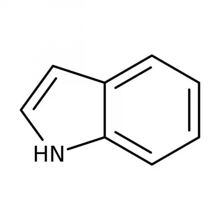 Chemical structure of Indole(Flavor grade) | 120-72-9
