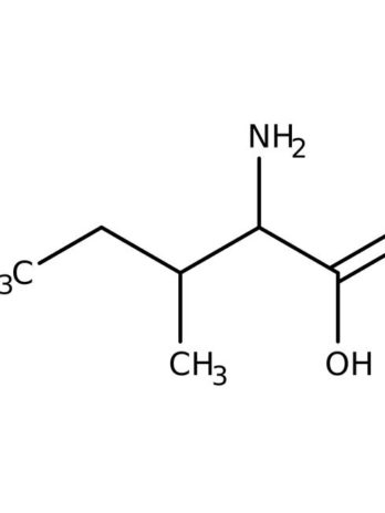 Chemical structure of DL-Isolucine | 443-79-8