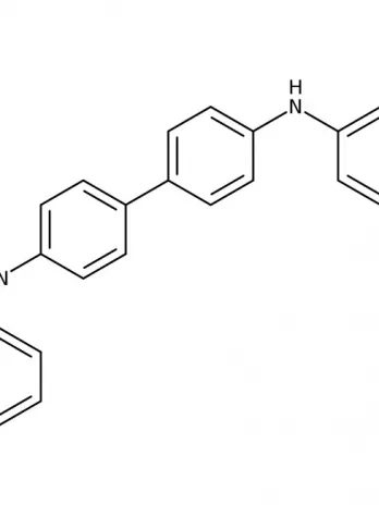 Chemical structure of N.N’-Diphenylbenzidine | 531-91-9