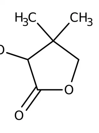 Chemical structure of (S)-(+)-Panolactone | 5405-40-3