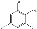 Chemical Structure of 4-Bromo-2,6-dichloroaniline | 697-88-1