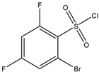 Chemical Structure 2-Bromo-4,6-difluorobenzenesulfonyl chloride | 351003-42-4