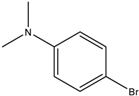 Chemical structure of 4-Bromo-N, N-dimethylaniline | 586-77-6