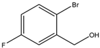 Chemical structure of 2-Bromo-5-fluorobenzylalcohol | 202865-66-5