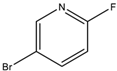 Chemical structure of 5-Bromo-2-fluoropyridine | 766-11-0