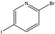 Chemical structure of Bromo-5-iodopyridine | 73290-22-9