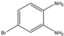 Chemical structure of 4-Bromo-1,2-diaminobenzene | 1575-37-7