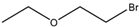 Chemical structure of 2-Bromoethyl ethyl ether | 592-55-2