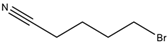 Chemical structure of 5-Bromovaleronitrile | 5414-21-1
