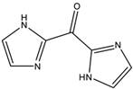 Chemical structure of Bis(1H-imidazol-2-yl)methanone | 64269-79-0