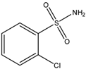 Chemical structure of 2-Chlorobenzenesulfonamide | 6961-82-6