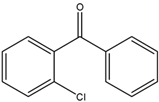 Chemical structure of 2-Chlorobenzophenone | 5162-03-8