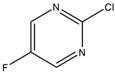 chemical structure of 2-Chloro-5-Fluoropyrimidine | 62802-42-0