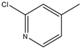 chemical structure of 2-Chloro-4-methylpyridine | 3678-62-4