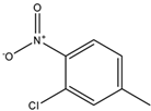 chemical structure of 3-Chloro-4-nitro toluene | 38939-88-7