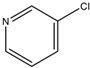 Chemical structure of 3-Chloropyridine | 626-60-8