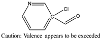 Chemical structure of 3-Chloropyridine-3-carboxaldehyde | 458532-96-2