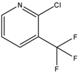 chemical structure of 2-Chloro-3-trifluoromethylpyridine | 65753-47-1