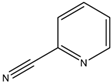 Chemical structure of 2-Cyanopyridine | 100-70-9