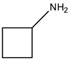 Chemical structure of Cyclobutylamine | 2516-34-9