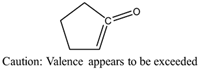 Chemical structure of Cyclopenten-1-one | 930-30-3