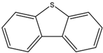 Chemical structure of Dibenzothiophene | 132-65-0