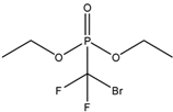 Chemical structure of Diethyl(bromodifluoromethyl)phosphonate | 65094-22-6