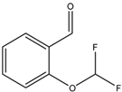 Chemical structure of 2(Difluoromethoxy)benzaldehyde | 71653-64-0