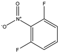 Chemical structure of 2,6-Difluoronitrobenzene | 19064-24-5