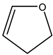 Chemical structure of 2,3-Dihydrofuran | 1191-99-7
