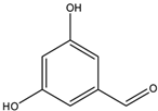 Chemical structure of 3,5-Dihydroxybenzaldehyde | 26153-38-8