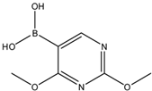 Chemical structure of 2,4-Dimethoxypyrimidine-5-boronicacid | 89641-18-9