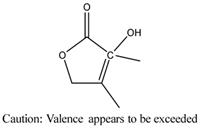Chemical structure of 3,4-Dimethyl-3-hydroxy-2,5-dihydrofuran-2-one | 28664-35-9